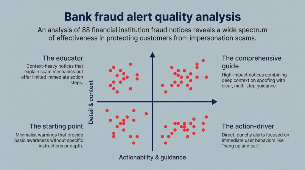 bank fraud alert quality analysis